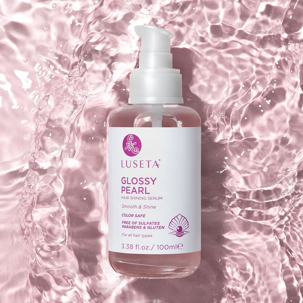 Luseta Beauty - Glossy Pearl Hair Shining Serum, 3.38 Fl Ounces.